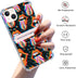 Hippie Sad Dark Aesthetic Red Lips Stars Case Compatible with iPhone 14 Plus, Trippy Psychedelic Quotes Case for iPhone 14 Plus for Teens Men and ...