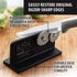Rada Cutlery Quick Edge Knife Sharpener (R119), 3.5"x2", Stainless Steel Wheels, Made in USA, Pack of 3...
