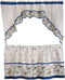 Achim Home Furnishings Love Birds - Printed Tier & Swag Set - 57x36...