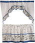 Achim Home Furnishings Love Birds - Printed Tier & Swag Set - 57x36...