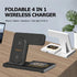 3 in 1 Wireless Charger for iPhone, Wireless Charging Station for Apple Devices, Wireless Charger for iPhone 15 14 13 12 11 X Pro Max & Apple Watc...