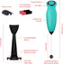 Milk Frother for Coffee with Deluxe Stand - Coffee Frother Handheld Foam Maker for Lattes - Turbine Whisk Drink Mixer Handheld - Frother Wand Stir...