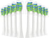 Replacement Toothbrush Heads 10 Pack Compatible with 7am2m AM101/AM105 Electric Toothbrush,White...