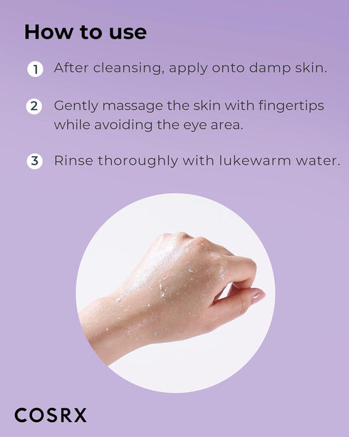 COSRX Low pH Soft Peeling Gel - Mildly Exfoliating PHA Skincare for Sensitive Skin, 120ml...