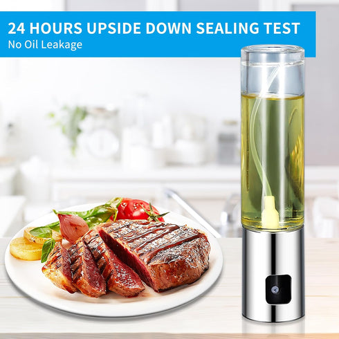 Oil Sprayer Bottle for Cooking,100ml Olive Oil Spritzer Mister Refillable with Scale for Air Fryer, Salad,BBQ, Barbecue,Roasting, Baking, Frying, ...