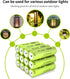 Kruta Ni-MH AA Rechargeable Batteries, Double A 1600mAh High Capacity 1.2V Pre-Charged for Garden Landscaping Outdoor Solar Lights, String Lights,...