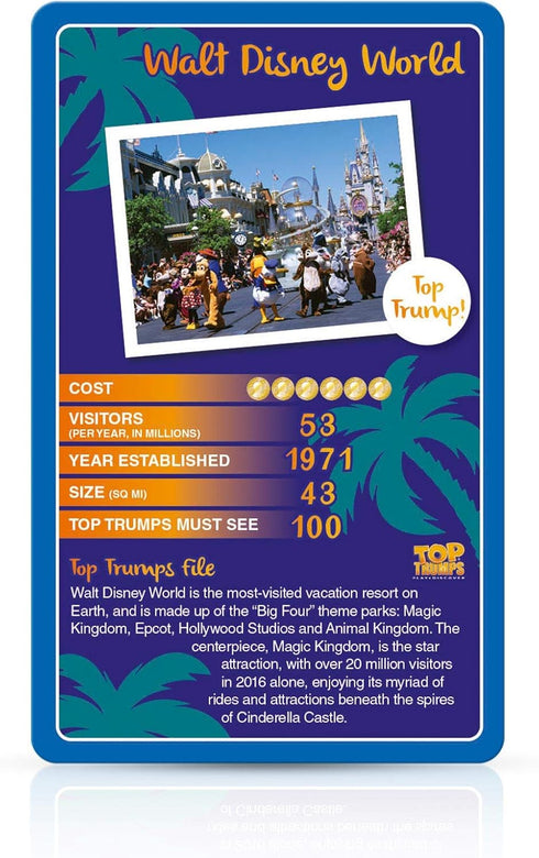 Top Trumps Card Game Florida - Family Games For Kids and Adults - Learning Games - Kids Card Games for 2 Players and more - Kid War Games - Card W...