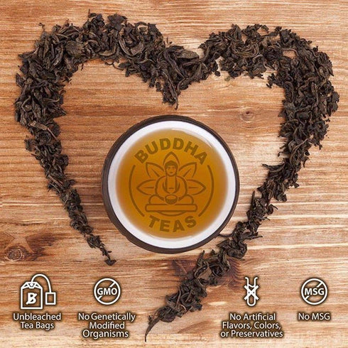 Buddha Teas - Organic Milk Thistle Tea - Herbal Tea - Promote Cleansing & Wellness - With Antioxidants & Minerals - Clean Ingredients - Caffeine F...