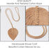 2Pack Curtain Tiebacks Handmade Holdbacks - Farmhouse Curtain Tie Back Holder by Hand-Woven Cotton Rope, Bohemian Home Decoration Drapery Holdback...