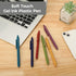 Ddaowanx Gel Pens, 12 Pcs 0.5mm Quick Dry Black Ink Pens Fine Point Smooth Writing Pens, Cute Office School Supplies Gifts for Women (12 Pcs Vinta...