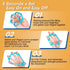 Hand Grip Strengthener, Finger exerciser, Grip Strength Trainer (6 PCS),NEW MATERIAL,Forearm grip workout, Finger Stretcher, Relieve Wrist Pain, C...