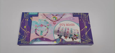WuikerDuo Children DIY Beads Kits, Jewellery Bracelet Necklaces String Making Kit, Bracelets Art Craft Kit for Girls Kids...
