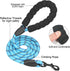 Rope Dog Leash 5 FT for Puppy and Small Dogs,Heavy Duty Dog Rope with Comfortable Padded Handle,Waterproof Dog Leash for Walking,Reflective Nylon ...
