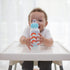 Dr. Brown's Anti-Colic Options+ Narrow Sippy Bottle Starter Kit, 8oz/250mL, with Level 3 Medium-Fast Flow Nipple and Soft 100% Silicone Sippy Spou...