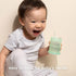Olababy Silicone Training Cup with Straw Lid | Babies Water Drinking Cup | 6+ Mo Infant To 12-18 Months Toddler | Sippy Cup For Kids & Smoothie Cu...