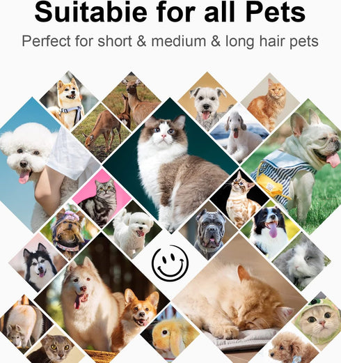 Dog Brush Deshedding Brush, Pet Grooming Tool for Dogs and Cats, Reduces Shedding by up to 95% & Enhances the Shine of Pet Hair....