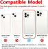 Back Glass Replacement for iPhone 13 pro 6.1 inches (Silver) All Carriers with Repairing Tool Kits...