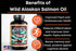 Wild Alaskan Salmon Fish Oil Omega 3 Supplement by Kwee-Jack Fish Co. | 120 Softgels 1000mg Salmon Oil | Anti-inflammation Brain Heart Joint Healt...