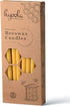 Hyoola Beeswax Taper Candles - 25 Pack - Handmade, All Natural, 100% Pure Scented Bee Wax Candle - Tall, Decorative, Golden Yellow - 9” Tall - Han...