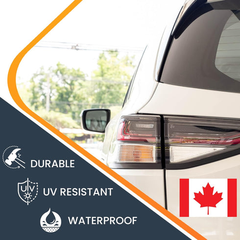 Magnet Me Up Canada Canadian Flag Car Magnet Decal, 4x6 Inches, Heavy Duty Automotive Magnet for Car, Truck SUV...