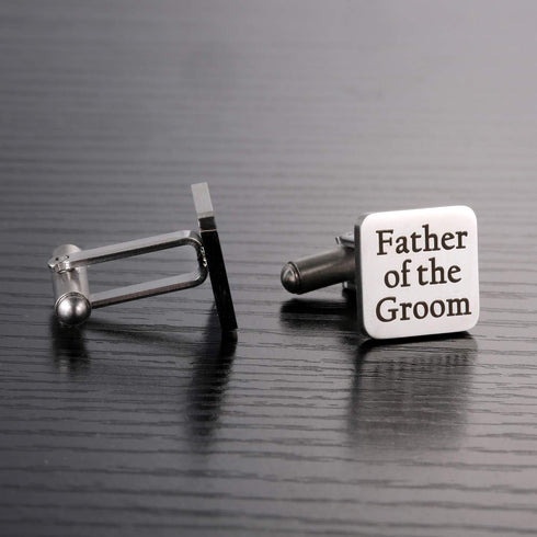 Father of The Groom Cufflinks, Father of The Groom Gift from Son for Wedding, Proud to be Your Son Cuff Links...