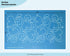 Splash of Love - Edge to Edge Stencil, Continuous Line Template for Free Motion Quilting, Domestic Machine Quilting, Hand Quilting, Long-Arm Quilt...
