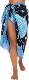 Back From Bali Womens Print Sarong Swimsuit Beach Cover Up Wrap Skirt Pareo...