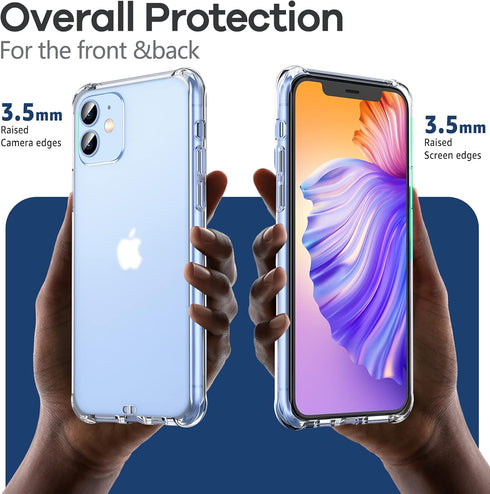 ORIbox for iPhone 11 Case Clear,Translucent Matte case with Soft Edges, Lightweight,iPhone 11 Phone Clear Case for Women Men Girls Boys Kids...