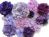 YYCRAFT 15pcs Purple/Lavender Chiffon Lace Hair Flower for Girls Headband Baby Flowers Bows,Crafts,Party Decoration(2"-4.5")...