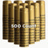 Gold With Black Grapes PVC Shrink Capsules-500 Count...