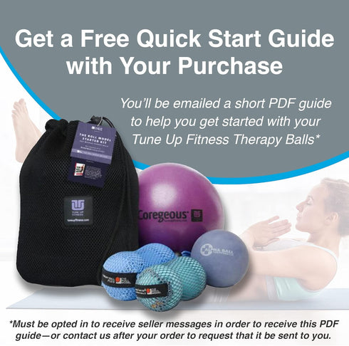 Tune Up Fitness – Alpha Ball | Larger Sized Yoga Massage Therapy Ball | Deep Tissue Myofascial Release and Pain Relief for Upper & Lower Back, Sho...