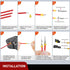 Nilight 200PCS 2 Pin Electrical Connector ?Plug Male Female Terminal Wire Connector Waterproof Connectors 2 Way Automotive Connect Set for Car Tru...