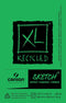Canson XL Series Sketchbook, Recycled, Foldover Pad, 3.5x5.5 inches, 100 Sheets (50lb/74g) - Artist Paper for Adults and Students - Graphite, Char...