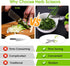 Herb Scissors With 5 Blades and Cover - Multipurpose Kitchen Shears for Cutting and Stripping - Dishwasher Safe, Green...