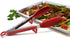 Norpro, Red 9-Inch Grip EZ Stainless and Nylon Tongs, 9 inch...