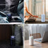 Car Diffuser for Essential Oils USB Cool Mist Humidifier Aromatherapy Essential Oil Diffuser Portable for Car Home Office Bedroom (Black)...