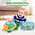 KMUYSL Baby Toys 0 to 12 Months, Musical Stuffed Animal Toys for 0-6 6-12 Months, Plush Sensory Turtle Toys with Crinkle, Infant Tummy Time Toys f...