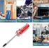 Luomorgo 1 Pc T10 Torx Screwdriver, T10 x 75mm Magnetic Tip Screwdriver with Insulated PVC Handle, Security Torx Screwdriver for Repairing Device,...