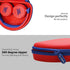 LTGEM EVA Hard Case for JBL JR300BT / Jr310BT, Sony MDR-ZX110 / MDRZX110NC / MDR-ZX310AP Wireless On-Ear Headphones - Red...