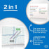 2 Pack Dry Erase XY Axis Lap Board 9”X12” | Interactive Learning Coordinate Grid Whiteboard (Double Sided)...