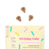 Poke's Birthday Cake Treats for Dogs, Limited Ingredient & Natural Dog Treats, Wheat-Free & Made in The USA, Peanut Butter & Vanilla Crunchy Biscu...