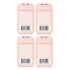 MONDAY Body Wash Moisture Travel Pack -50ML (4 Pack) - Nourishing Ingredients, Shea Butter, Coconut Oil and Grapefruit Extract, Hyrdrate and Reple...