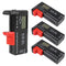4PACK Battery Tester, Universal Battery Checker Small Battery Testers for AAA AA C D 9V 1.5V Button Cell Household Batteries ?Model?BT-168 PRO?...
