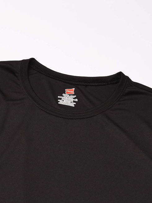 Hanes Sport Women's Short Sleeve Cool DRI Performance Tee, Black, Large...