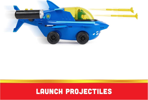 Paw Patrol Aqua Pups, Chase Transforming Shark Vehicle with Collectible Action Figure, Kids Toys for Ages 3 and up...