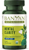 Banyan Botanicals Mental Clarity – Organic Supplement with Gotu Kola & Bacopa – Supports Healthy Cognitive Function & Mental Performance* – 90 Tab...