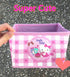 Kerr's Choice Cute Desk Box for Girls - Kawaii Storage Box, Foldable Baskets | Office Desk Room Decoration...