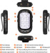 Dual Channel TENS EMS Unit Large Screen 24 Modes 36 Levels Intensity Muscle Stimulator, Rechargeable Electric Pulse Massager TENS Machine for Lowe...