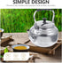 ULTECHNOVO Tea Kettle Teapot Stainless Steel Tea Pots for All Stovetop with Ergonomic Handle...