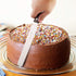 Straight Cake Icing Spatula set of 3 Professional Stainless Steel Cake Decorating Frosting Spatulas, 6"-8"-10" Flexible Resistant Blade, Wooden Ha...
